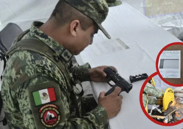 Canje de armas de fuego por dinero, te decimos dónde lo puedes cambiar