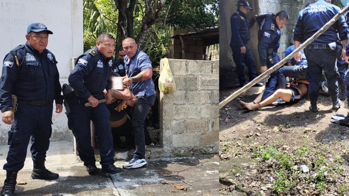 El sujeto es conocido por ser violento y consumir estupacientes Foto: Yucatán al segundo