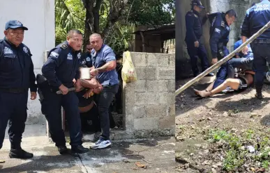 Detienen en Motul a hombre armado con un machete por amenazar a sus vecinos