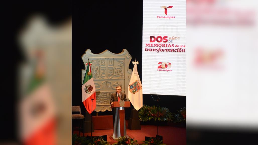 Presenta Américo Villarreal Dos Años de Memorias de una Transformación