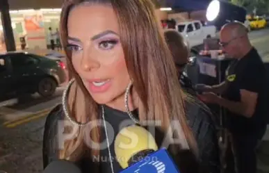 Cecilia Galliano invitada a inauguración de un bar en Monterrey (VIDEO)