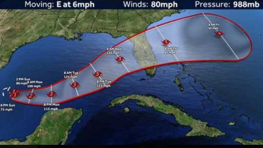 Milton se convierte en huracán categoría 1: Florida en emergencia