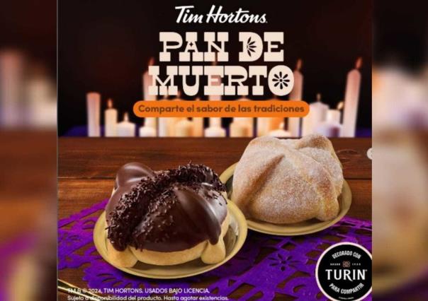 Tim Hortons presenta su pan de muerto con chocolate Turín