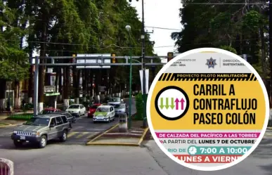 Activan carril reversible de Paseo Colón en Toluca; este será su horario