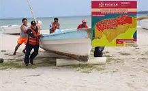 Gobierno del Estado activa  la Alerta Roja para Yucatán por el huracán Milton