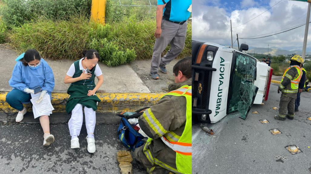 Chocan ambulancia durante traslado de embarazada en Saltillo, esto dijo el IMSS