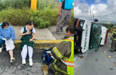 Chocan ambulancia durante traslado de embarazada en Saltillo, esto dijo el IMSS