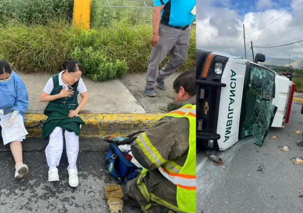 Chocan ambulancia durante traslado de embarazada en Saltillo, esto dijo el IMSS