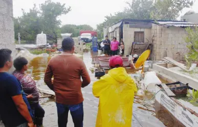 Huracán Milton causa inundaciones en Celestún y afecta diversas zonas