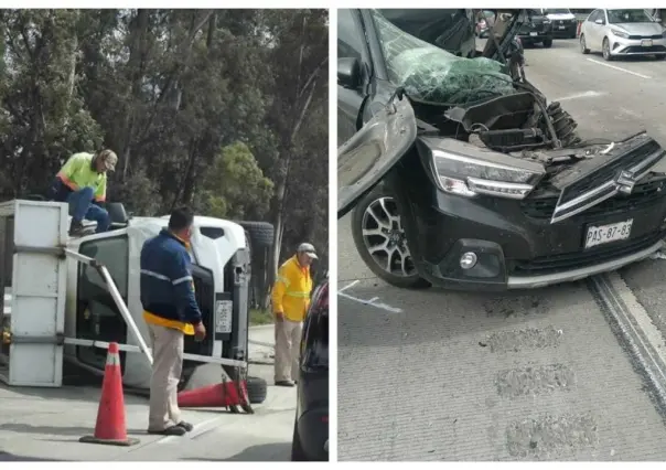 Choque deja un muerto en la México-Querétaro (VIDEO)