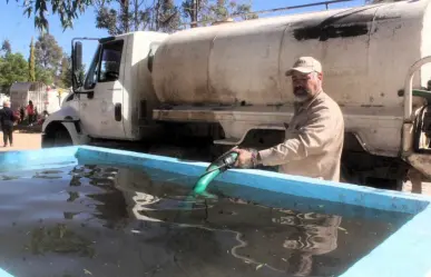 Sin agua más de 20 asentamientos de la ciudad de Durango