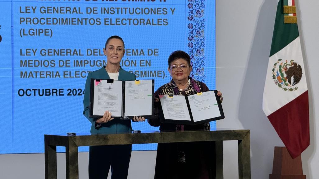 Claudia Sheinbaum presenta reformas para elección del Poder Judicial en 2025