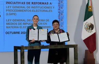 Claudia Sheinbaum presenta reformas para elección del Poder Judicial en 2025