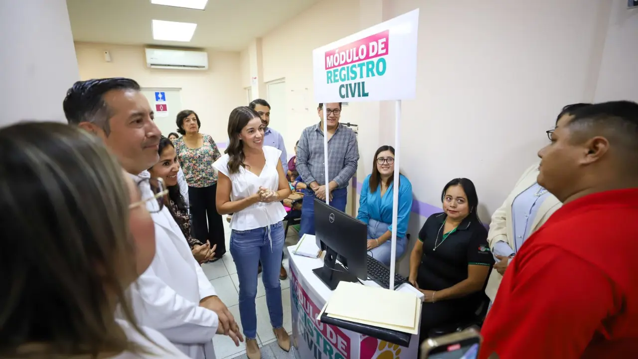 Paola Rodríguez López inaugura Módulos de Registro en Coahuila / Foto: Gobierno de Coahuila