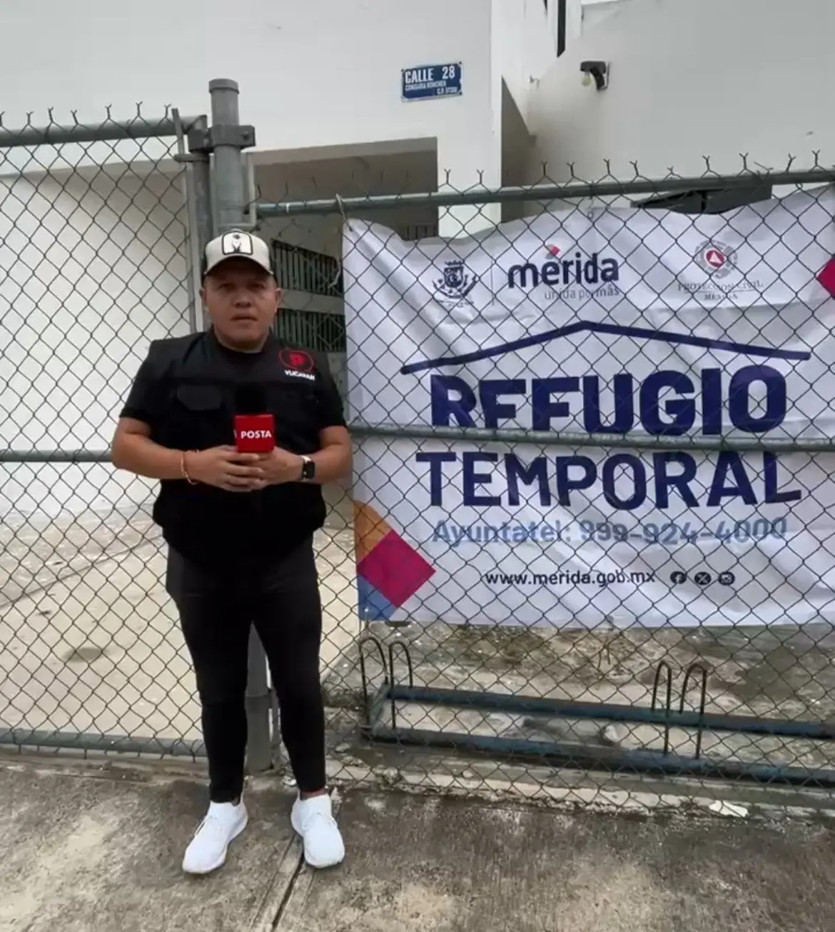 ¿Qué ofrece un refugio temporal en Yucatán ante la amenaza de un huracán? Foto: Irving Gil