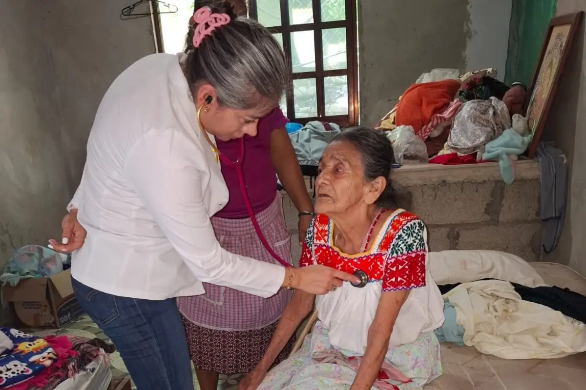 Nuevo programa de Sheinbuam Salud Casa por Casa. Foto: @IMSS_BIENESTAR