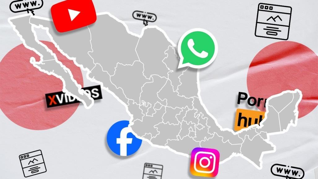 Google, Facebook y Pornhub: sitios web más visitados en México durante 2024