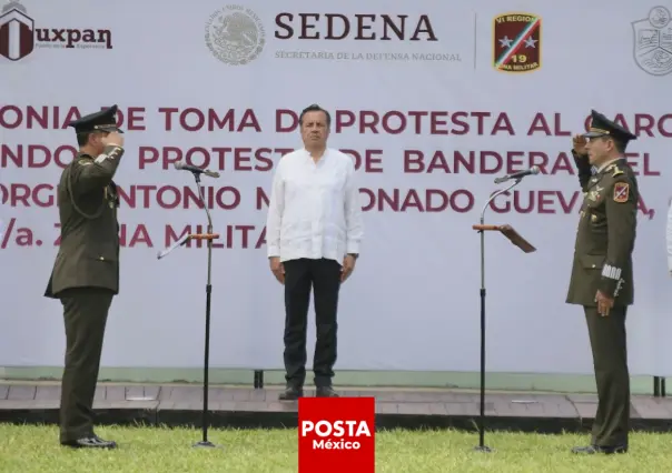 Tuxpan recibe nuevo mando militar tras balacera