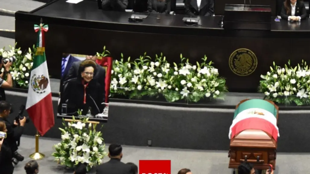 Así despiden a Ifigenia Martínez en la Cámara de Diputados (FOTOS)