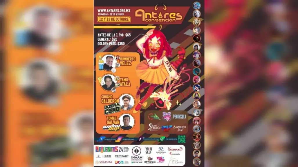 Convención Antares 2024 llega a Durango