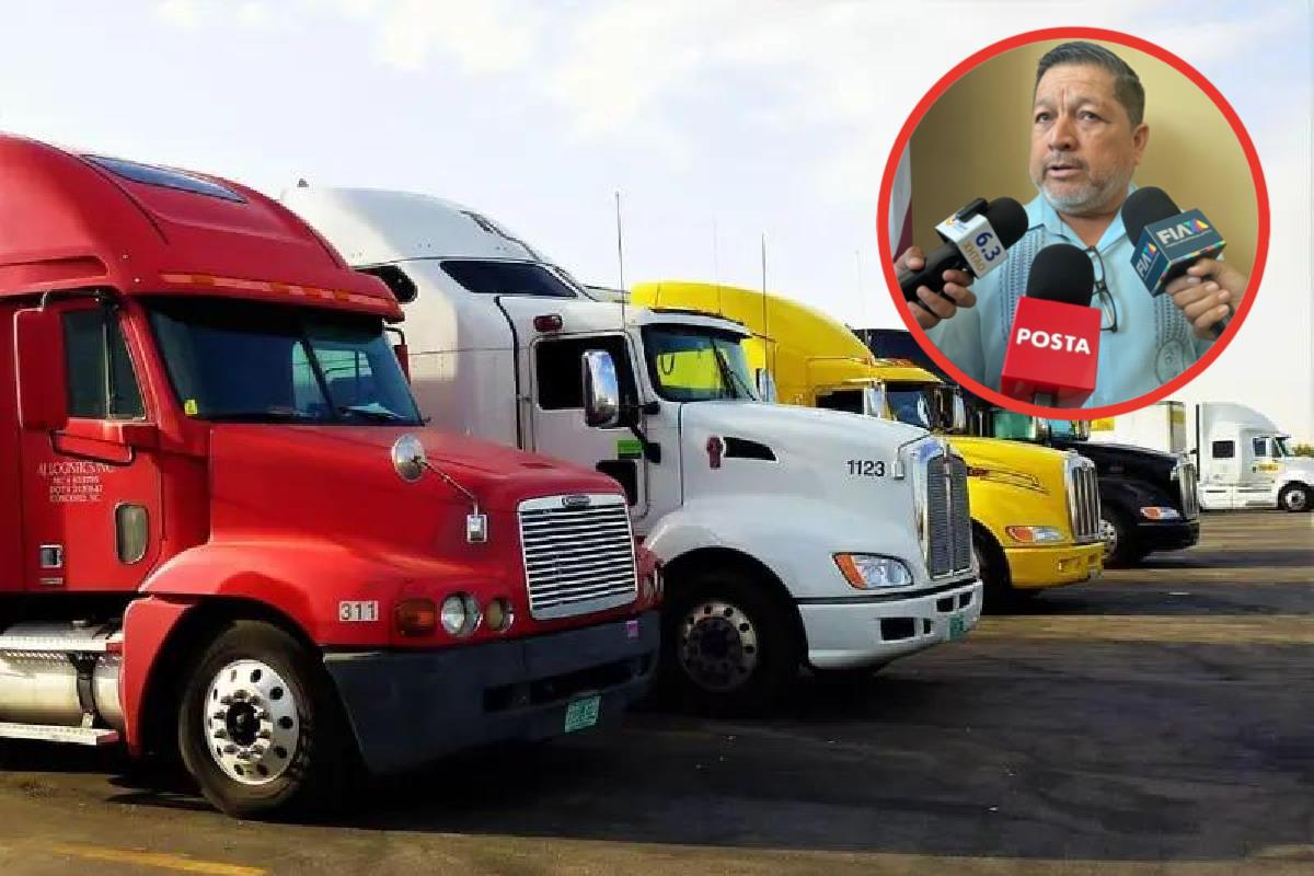 Arturo Puente Vázquez, consejero de la Confederación Nacional de Transportistas de México en Tampico.