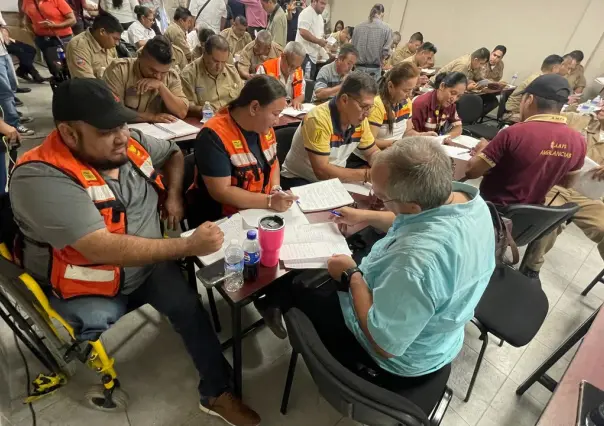 Capacitación continua para Protección Civil y Bomberos de Tampico