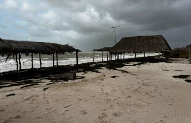 Huracán Milton deja estos daños materiales tras rozar la costa yucateca