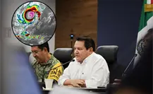 Gobernador de Yucatán reporta saldo blanco por el paso del huracán Milton