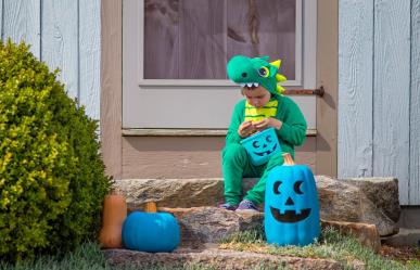 ¿Qué significan las calabazas azules de halloween ?