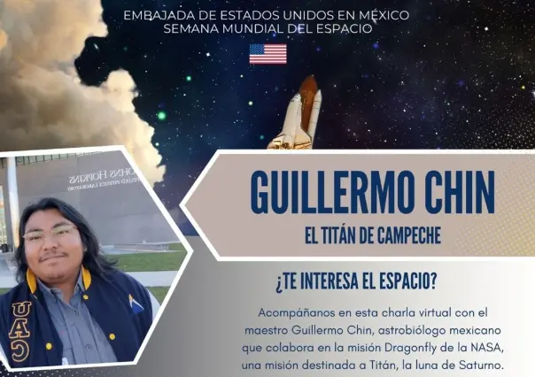 UANL invita a conferencia de Guillermo Chin, astrobiólogo de la NASA