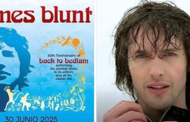 James Blunt anuncia concierto en Monterrey