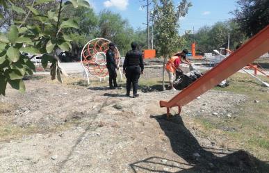 Alcalde de Juárez identifica y sanciona a jóvenes por vandalizar parque