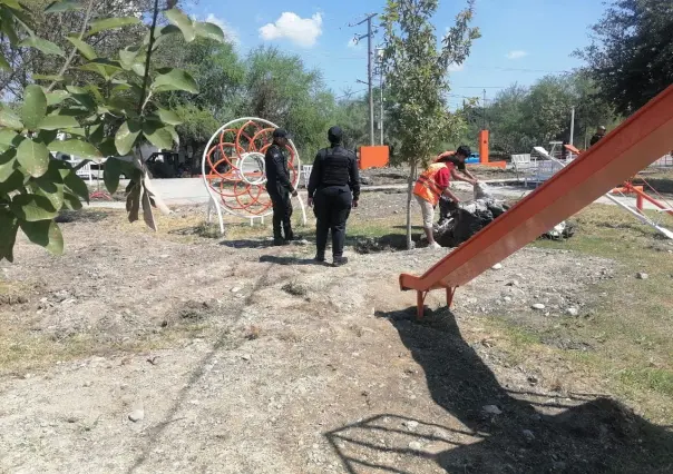 Alcalde de Juárez identifica y sanciona a jóvenes por vandalizar parque