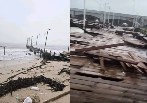 Huracán Milton: daños en los puertos de Progreso y Chelem