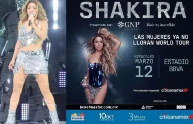 Shakira en Monterrey ¿Como sigue su gira mundial? aquí te decimos