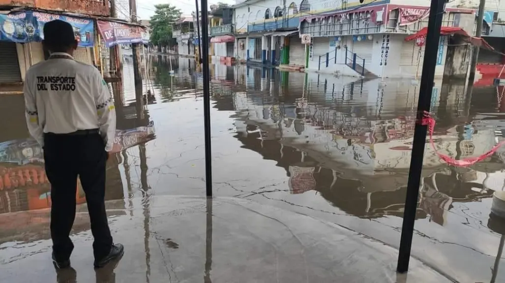 Río Coatzacoalcos sale de su cauce y CONAGUA emite alerta para estas regiones