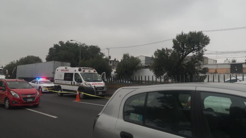 Hombre muere atropellado en la autopista México-Querétaro