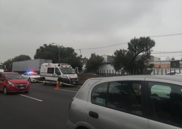 Hombre muere atropellado en la autopista México-Querétaro