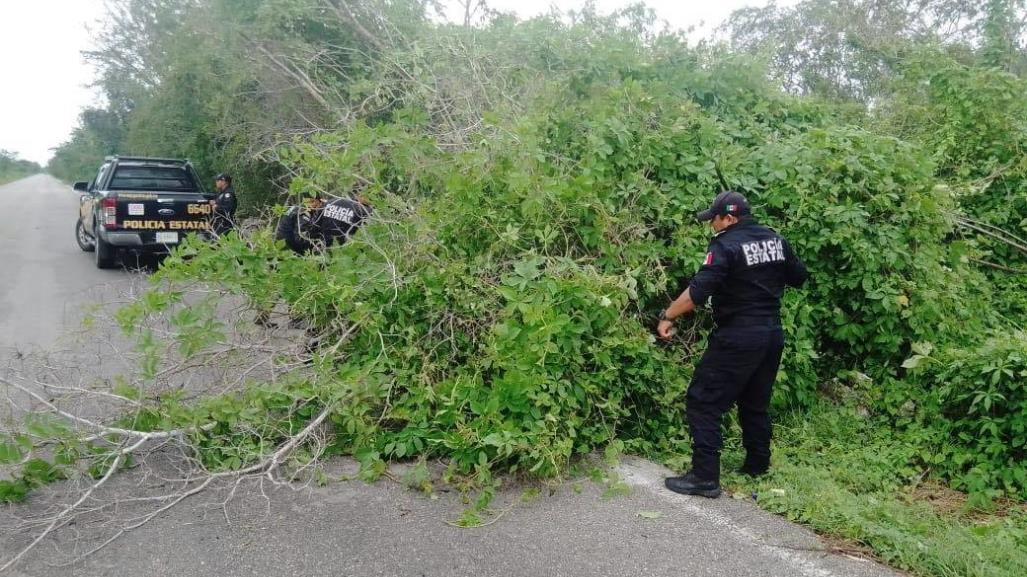 La SSP asegura la seguridad vial tras el paso del huracán