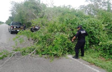 La SSP asegura la seguridad vial tras el paso del huracán