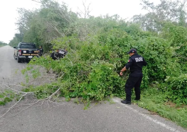 La SSP asegura la seguridad vial tras el paso del huracán