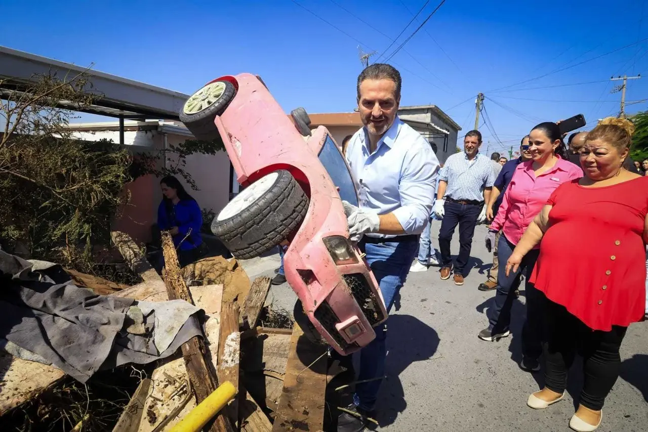 Adrián de la Garza, alcalde de Monterrey. Foto: Armando Galicia