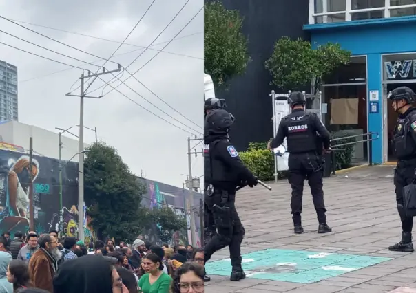 Evacuan a trabajadores y estudiantes de la ENAH por presunta amenaza de bomba