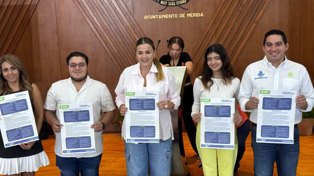 Cecilia Patrón anuncia Becas de Excelencia Universitaria en Mérida