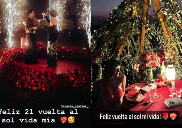 Critican a Christian Nodal por festejar a Ángela Aguilar igual que a Cazzu