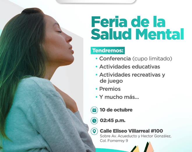 Feria de la Salud Mental y Exposición Colectiva en Escobedo, Nuevo León