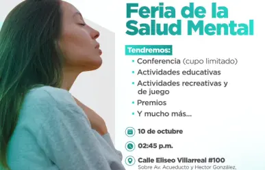 Feria de la Salud Mental y Exposición Colectiva en Escobedo, Nuevo León