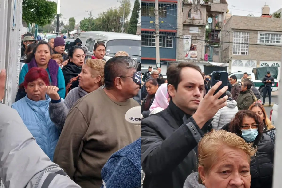 Ciudadanos se manifestaron por falta de fichas. Foto: Ramón Ramírez