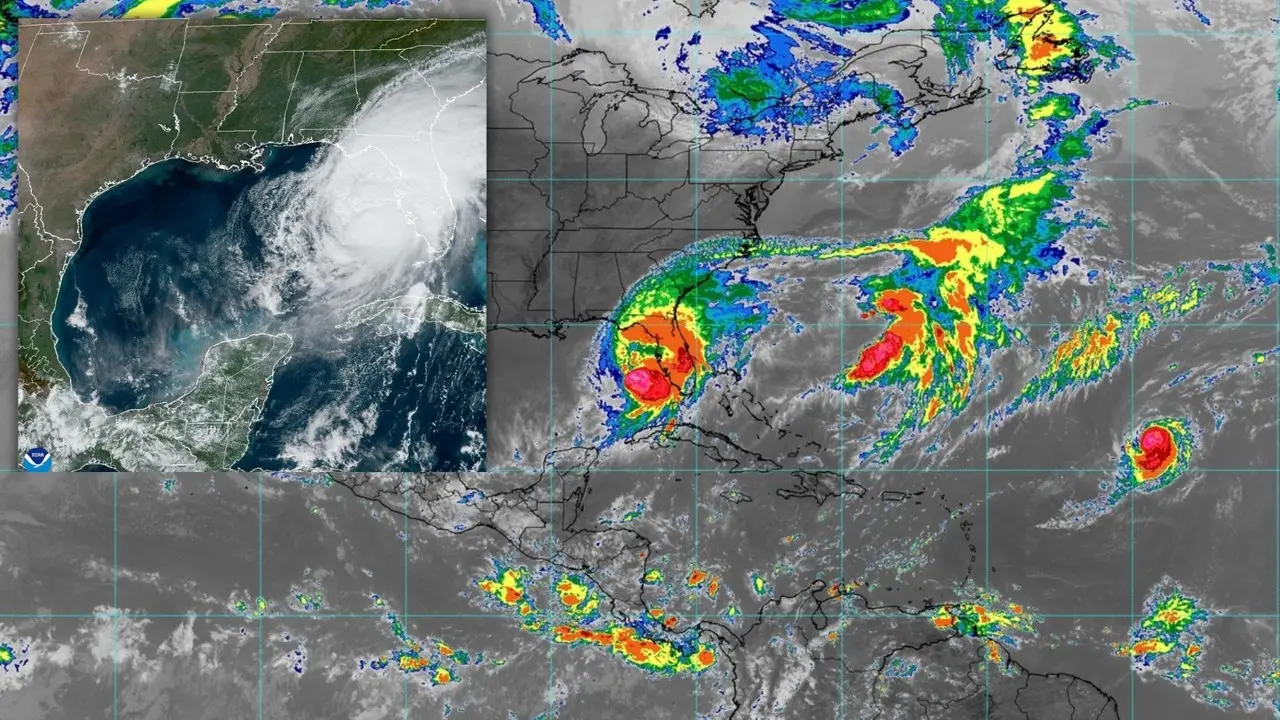 Se espera que el fenómeno toque tierra con vientos sostenidos de hasta 209 km/h Foto: NOA/NHC