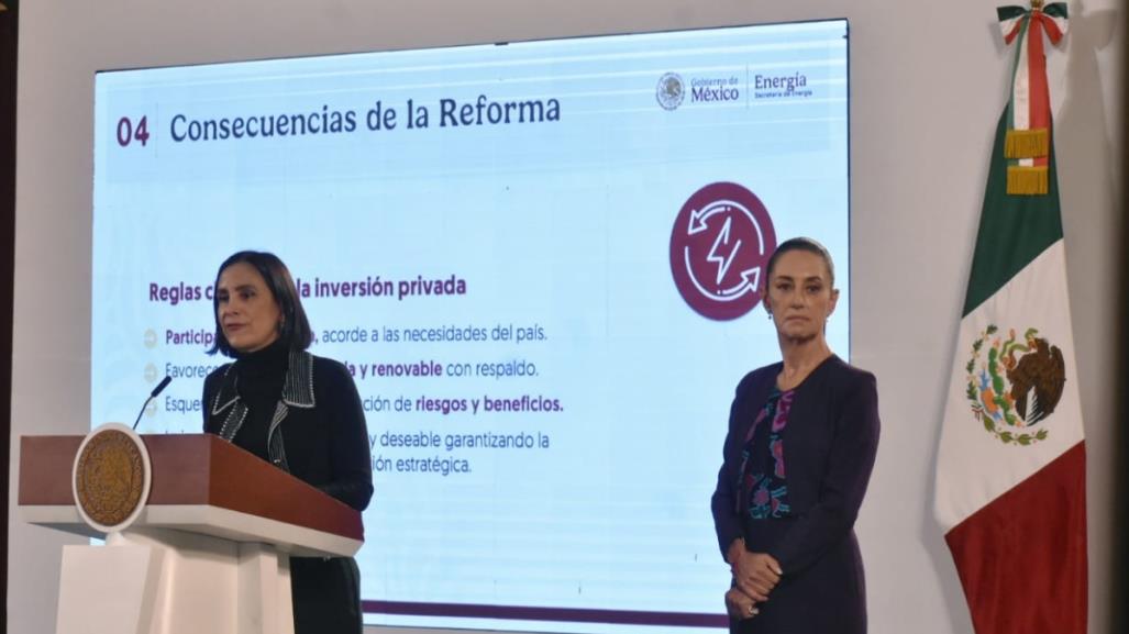 Claudia Sheinbaum confirma reforma a Pemex y CFE; volverán a ser públicas